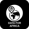 Data for Africa Icon Black